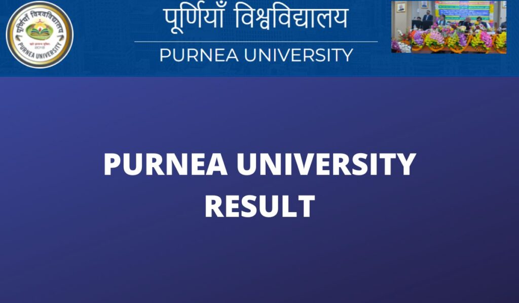 Purnea University Result 2023